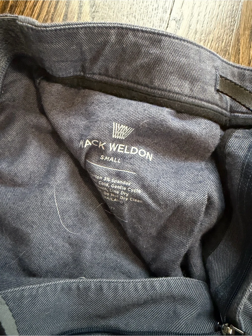 Mack Weldon Slate Blue Drawstring Jogger Pants